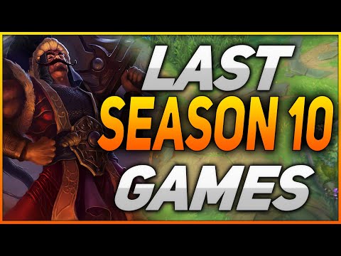 The last games of Season 10 Tryndamere (Rank 1 Tryndamere) | RANGERZX