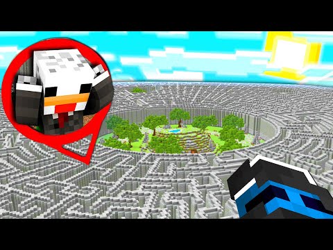 HO INTRAPPOLATO BELLAFACCIA NEL LABIRINTO PIÚ GRANDE DI MINECRAFT - ITA