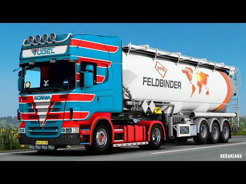 ETS2 Mods v1.46 | SCANIA R500 R1 V8 Truck Mod | ETS2 Mods