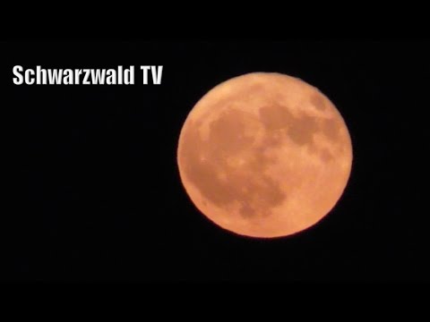 🌕 Erdbeermond geht über Lörrach auf [11.06.2025]