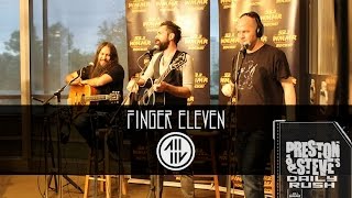 Finger 11 - Wolves and Doors (live) - Preston & Steve's Daily Rush