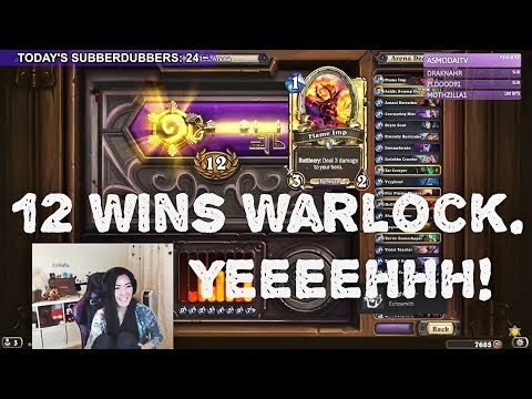 Hearthstone Arena - 12 Wins Warlock. Yeeeehhh!