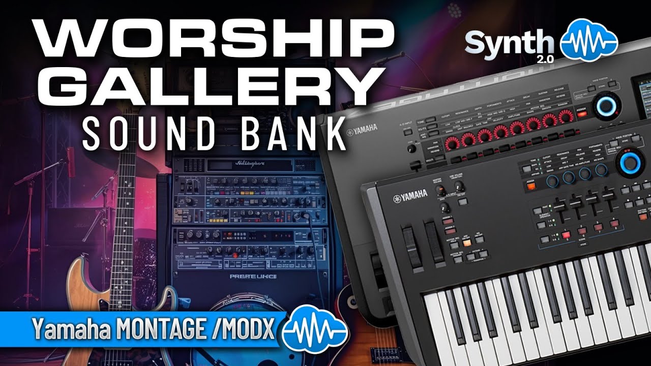 NRL013 - ( Bundle ) - Worship Gallery + Fisa & Bandoneon - Yamaha MODX / MODX+ - Video Preview 1