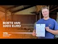 Boer krijgt boete voor 'ode aan de vrijheid'