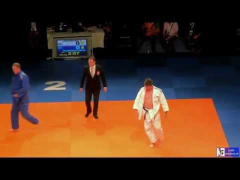 Judo 2014 Dutch Championships: Lesterhuis (NH) -  Rosenmuller (NH) [-100kg] final