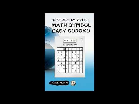 Book: Pocket Puzzles - Math Symbol Sudoku - Easy level.