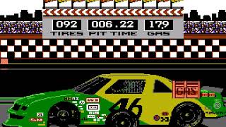 Days of Thunder NES (Unreleased Version) Gameplay