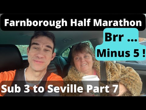 Sub 3 to Seville - Part 7 - Farnborough Half Marathon - England Masters Selection Race