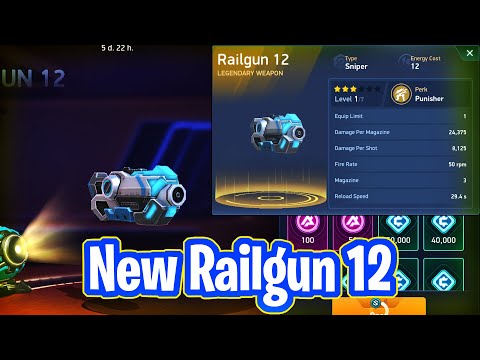 New railgun 12 || OP || New Mechs ||