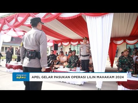 POLRES BERAU GELAR OPERASI LILIN MAHAKAM 2024