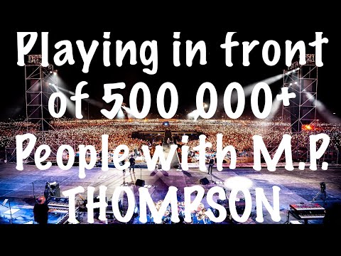 Playing in Front of 500 000+ People with M.P. Thompson | Hipodrom Zagreb - Drum Cam