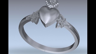 HOW TO CREATE A CLADDAGH RING