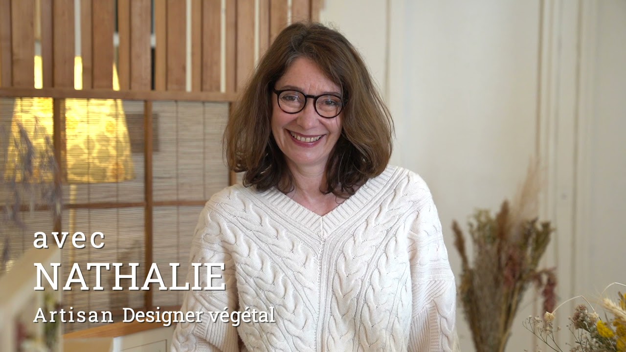 Créez votre herbier en fleurs séchées avec Nathalie - Vidéo