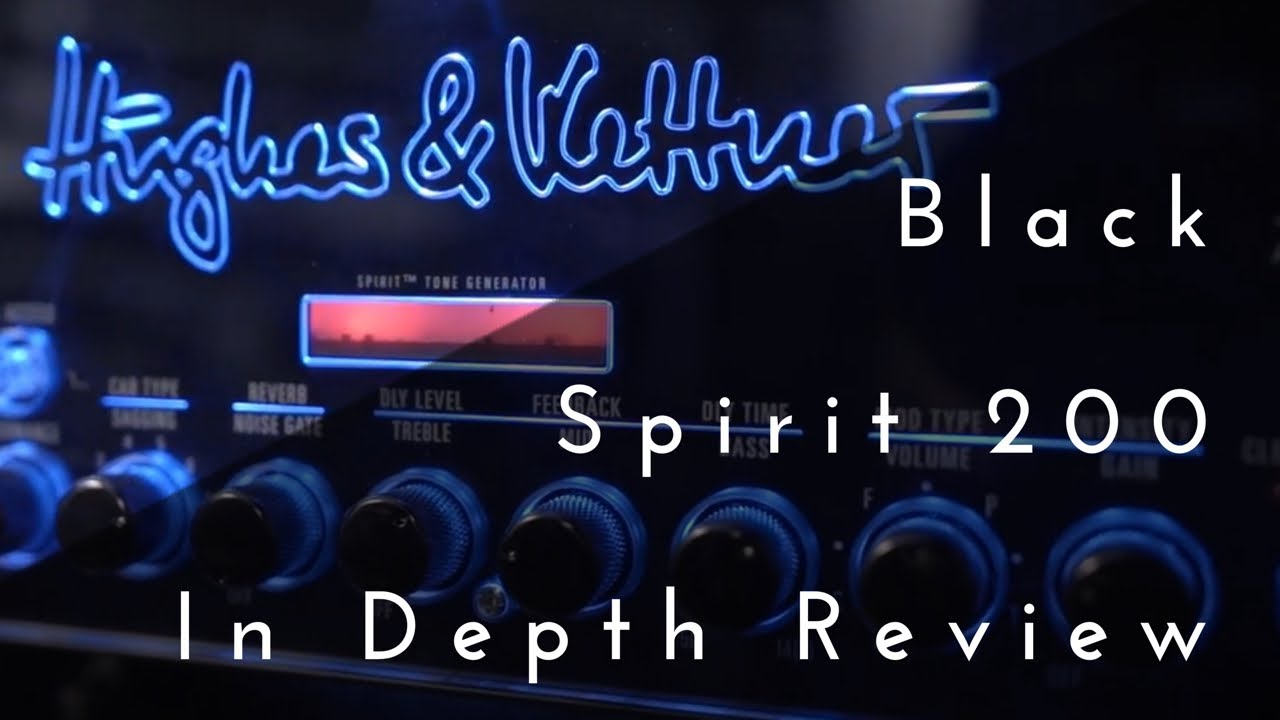 Hughes & Kettner | Black Spirit 200 | In Depth Review - YouTube