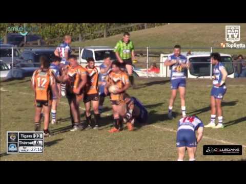 2016 ICRL Round 9 1st Grade Highlights - Helensburgh Tigers Vs Thirroul Butchers