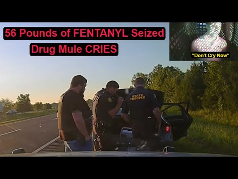 "Drug Mule" arrested by Arkansas State Police| 56 Pounds of Fentanyl Seized!