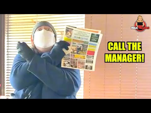 Absolutely Insane Diner Karen | Public Freakouts