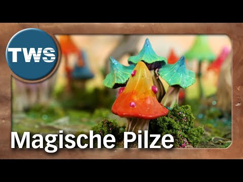 Easy2paint: magic mushrooms with color gradient - no airbrush (tabletop, tutorial, terrain, TWS)