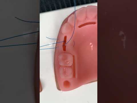 🔥Técnica Rápida de Sutura Dental / DENTAL SUTURES🪡🦷🔥