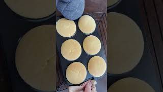 超簡単！生シフォンカップケーキの作り方　#簡単レシピ #簡単スイーツ #シフォンケーキ 