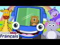 Les Roues De L Autobus Le Bus Bleu Comptines Et Chansons HoopalzKidz Français