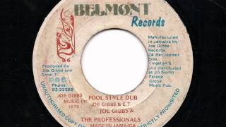 DILLINGER - 'Racing Pool' + 'Pool Side Dub' - JA  Joe Gibbs Belmont 7" 1979