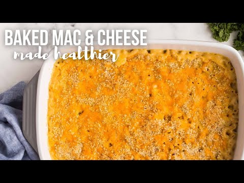 Healthier Baked Mac and Cheese | The Recipe Rebel