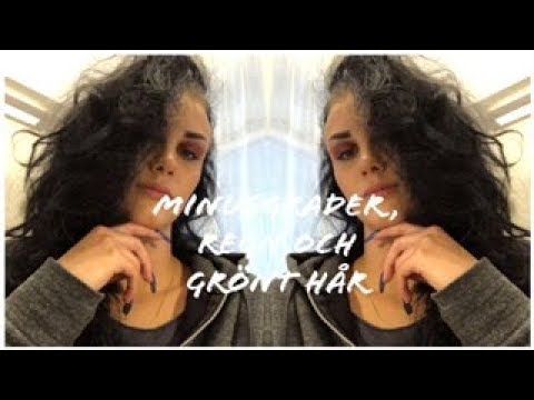 Minusgrader, regn och grönt hår