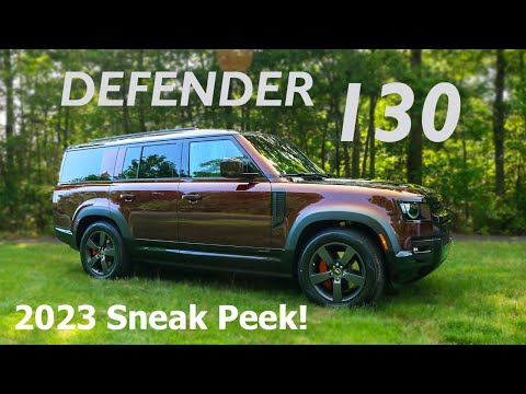 2023 Land Rover Defender 130 - Sneak Peek!