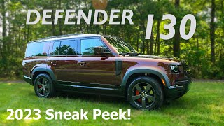 2023 Land Rover Defender 130 - Sneak Peek!