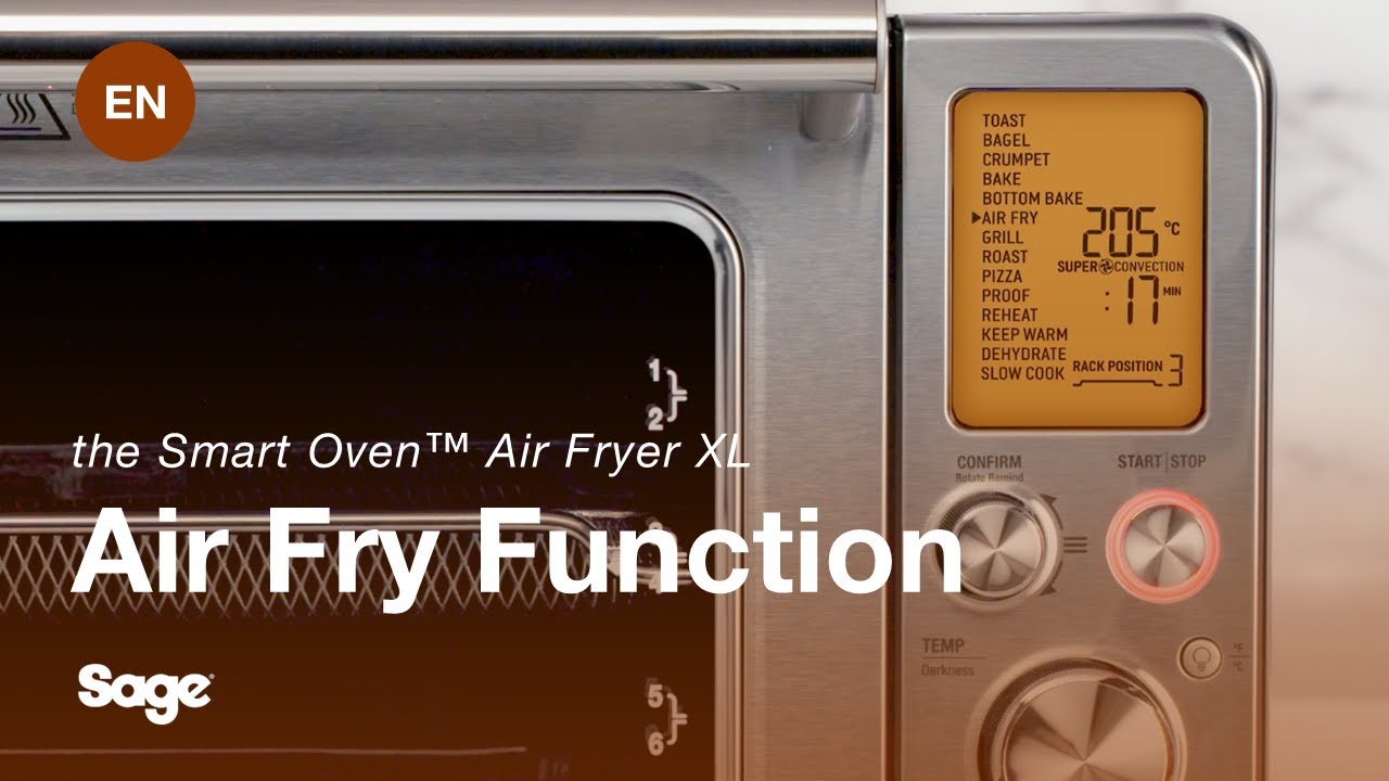 Breville coffee guide tutorial - Preset Cooking Functions - Air Fry