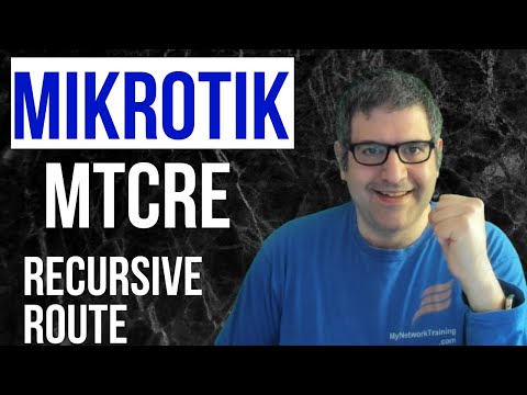 MikroTik MTCRE: Recursive Route, Scope and Target Scope (RouterOS v7)