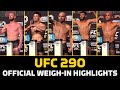 UFC 290 Official Weigh-In Highlights, One Fighter Misses Weight | MMA Fighting