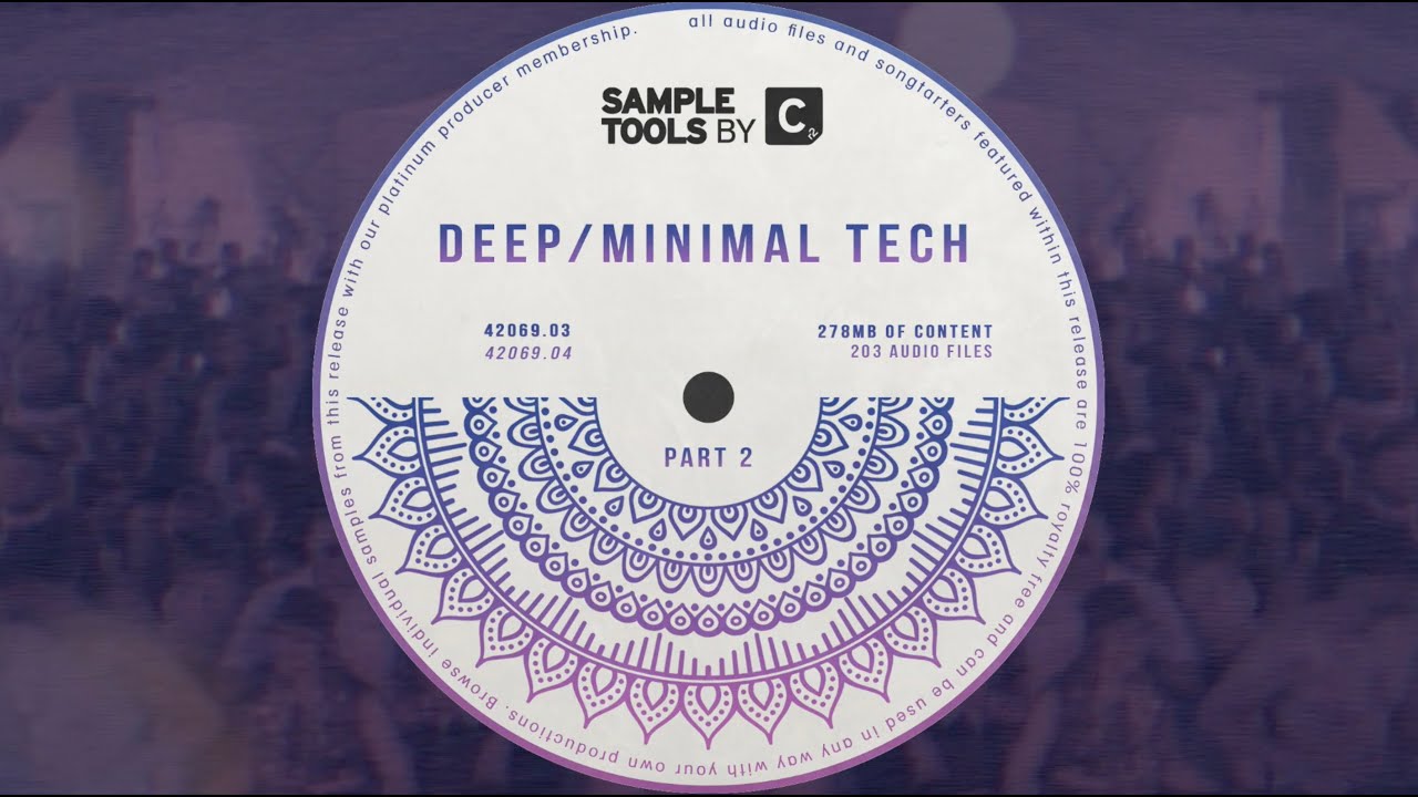 Deep Minimal Tech 2 - Sample Tools by Cr2 (Sample Pack)