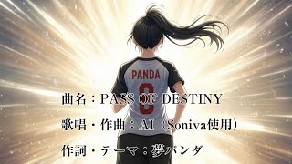 PASS OF DESTINY｜AIが歌う、私へのエールソング②（Soniva使用）