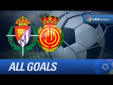 Todos los goles de Real Valladolid (2-1) RCD Mallorca