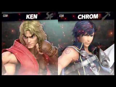 Echo Fighters - Ken vs. Chrom - Super Smash Bros. Ultimate