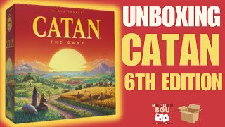 Catan Unboxing 6th Edition (Latest Version)