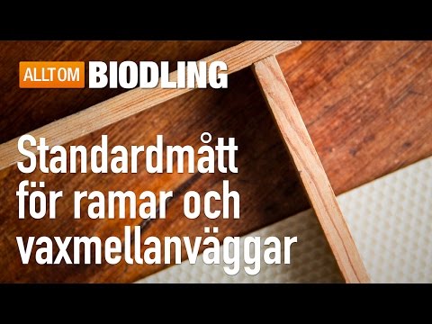 Rammått / Ramformat - Biredskap - Biodling