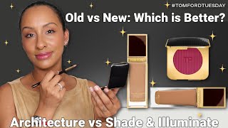 Tom Ford Foundation Comparison ✨ Old vs New | Architecture vs Shade & Illuminate Soft Radiance