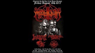 Marduk, Incantation, Abysmal Dawn, Sicarius, and Ritual - Union Nightclub LA 8/18/17