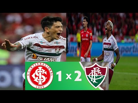 Gols Internacional 1 x 2 Fluminense-Semifinal da Libertadores 2023- Globo HD