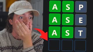 SOLVING YOUR WORST WORDLES