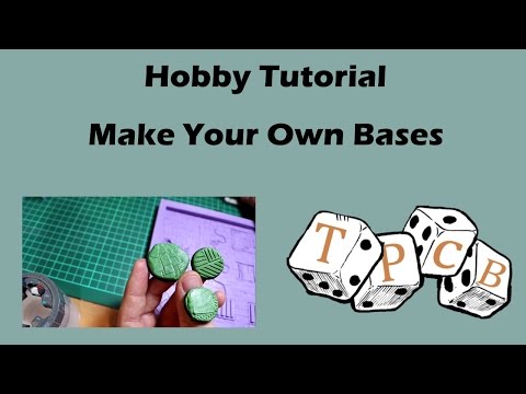 How to Make Your Own Bases - No Sculpting Skills Required