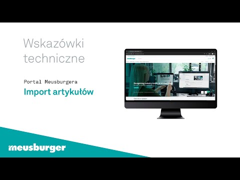 Import artykułów