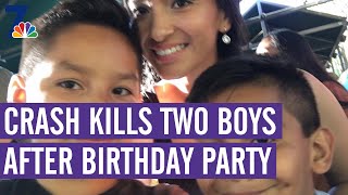 Mom's Unimaginable Loss After Crash Kills 2 Sons Following Birthday Party | What's Up