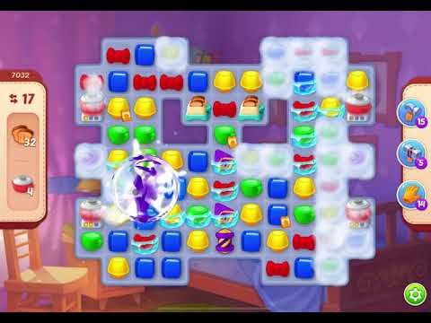 HomeScapes Level 7032 no boosters (20 moves)