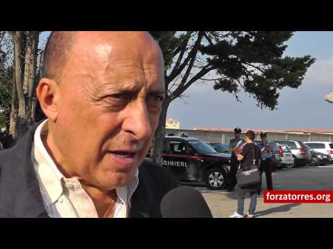 Portotorres 1-1 Torres - intervista al presidente Lorenzoni - 09/09/12