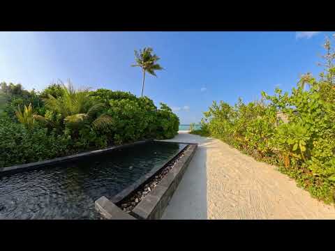 Beach SUITE with Pool at Siyam World Maldives |  4K Room Tour | Vlog