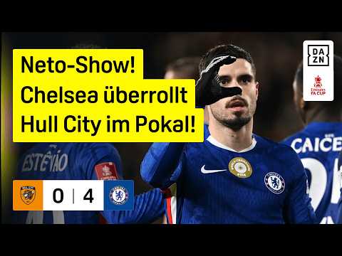 Neto mit Hattrick: Hull - Chelsea | FA Cup | DAZN Hightlights